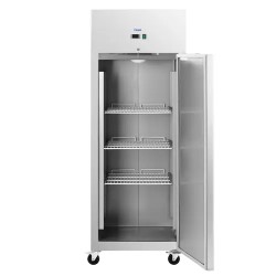 Royal Catering Gastro-jääkaappi 485 l, ruostumaton teräs, lukittava ovi