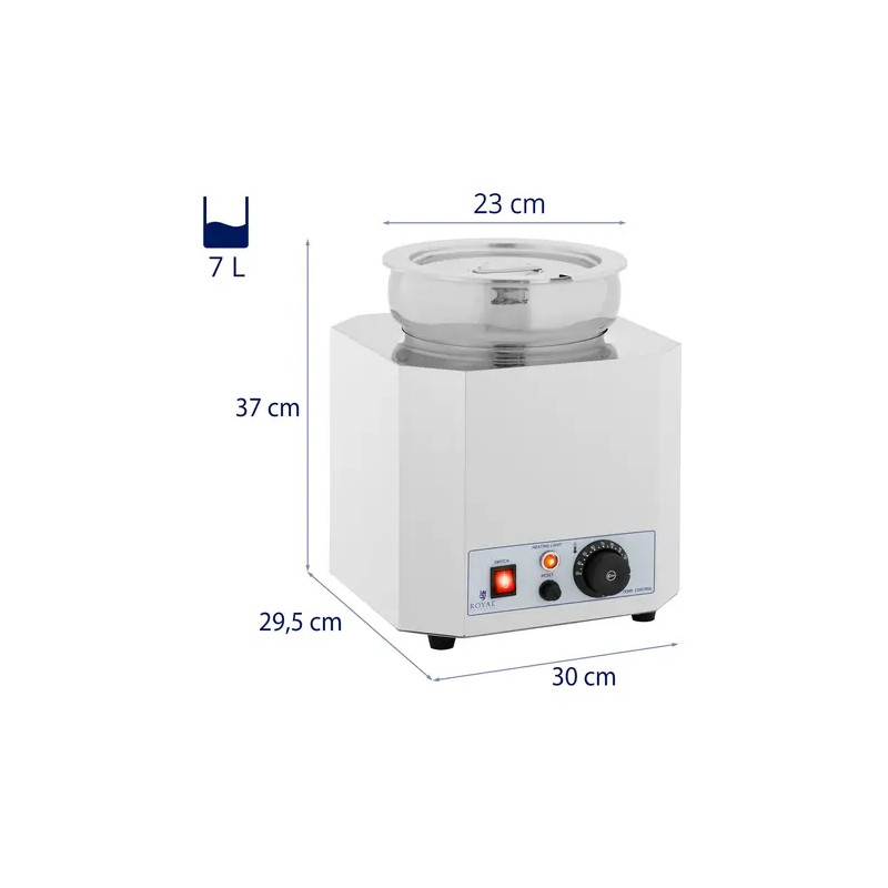 Royal Catering keittolaitteisto 7 l 500 W ruostumaton teräs