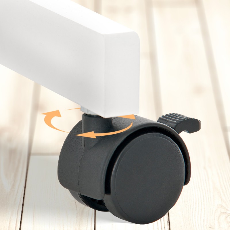 Yolanda säädettävä kokovartalon peili pyörillä, 150 cm korkea