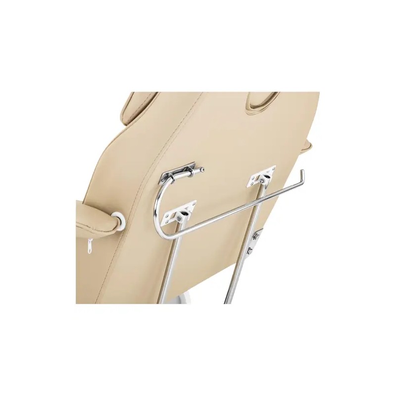 Kosmetiikkasänky BERGAMO 183 x 61 cm, korkeussäädettävä 60-79 cm, beige