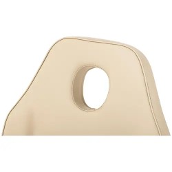 Kosmetiikkasänky BERGAMO 183 x 61 cm, korkeussäädettävä 60-79 cm, beige