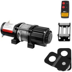 Offroad vinssi MSW PROPULLATOR 4500 A 2040 kg 12 V 15 m teräsvaijeri