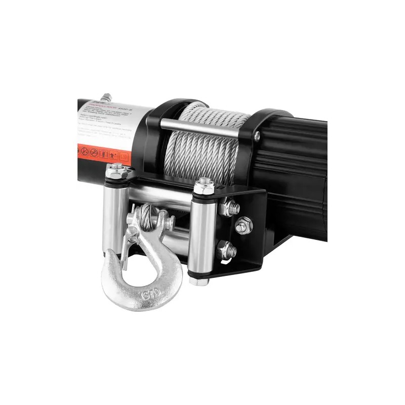 Offroad-vinssi MSW PROPULLATOR 4500-A 2040 kg 12 V 15 m teräsvaijeri