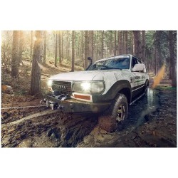 Offroad-vinssi MSW PROPULLATOR 4500-A 2040 kg 12 V 15 m teräsvaijeri