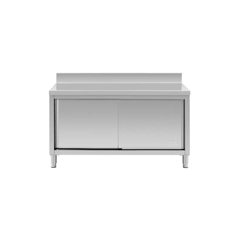 Royal Catering RCSSCB-150x60-E-B työpöytäkaappi ruostumaton teräs 150 x 60 cm