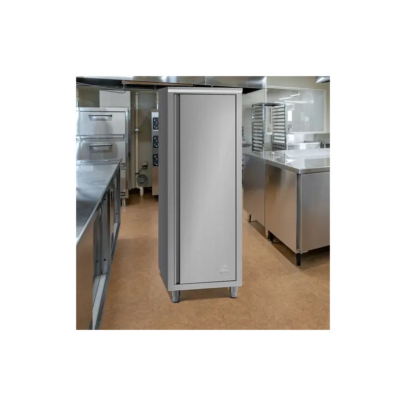 Royal Catering astiakaappi ruostumaton teräs 60 x 70 x 180 cm