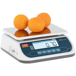 Pöytävaaka kalibroitu 6 kg / 2 g - 21 x 28 cm - LCD