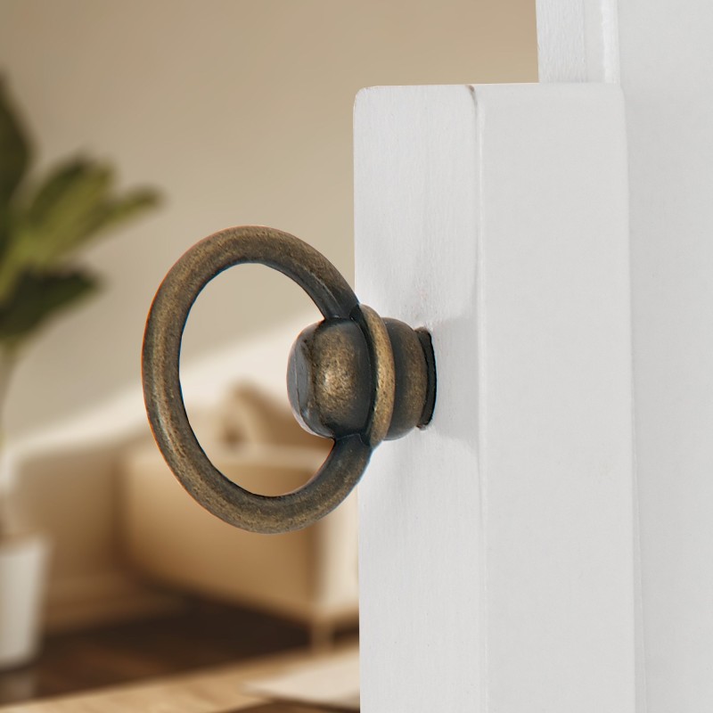 Yolanda säädettävä kokovartalon peili pyörillä, 150 cm korkea