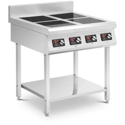 Royal Catering induktioliesi 4 x 3500 W 400 V alustajaloineen