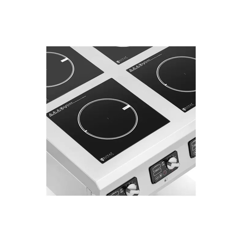 Royal Catering induktioliesi 4 x 3500 W 400 V alustajaloineen