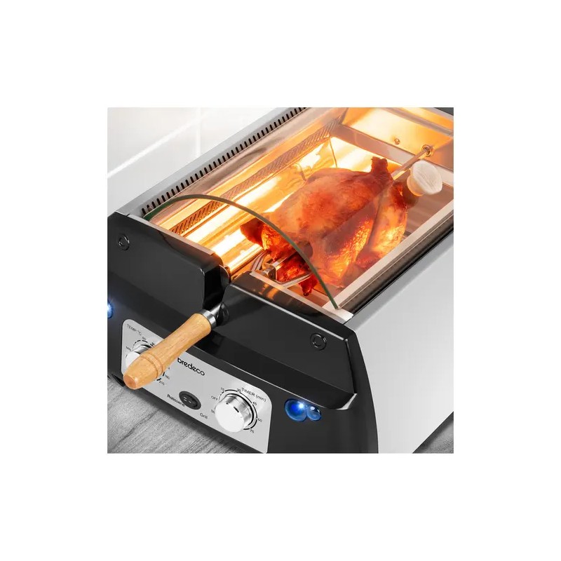 Infrapunagrilli 1 780 W, max. 240 °C, ajastimella