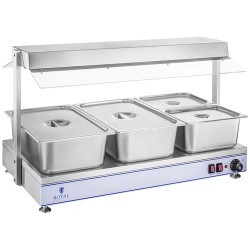 Ruokalämpimä RCHP-100H - 3 halogenlamppua - 1550 W