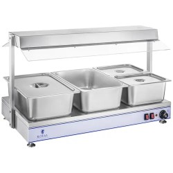 Ruokalämpimä RCHP-100H - 3 halogenlamppua - 1550 W