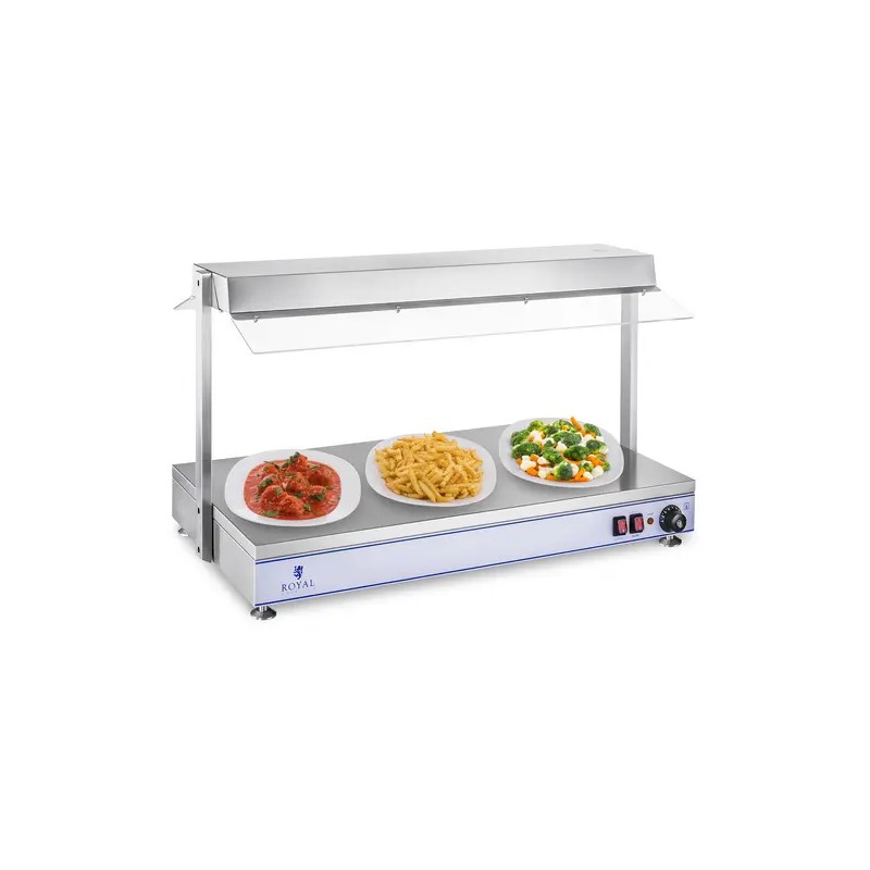 Ruokalämpimä RCHP-100H - 3 halogenlamppua - 1550 W