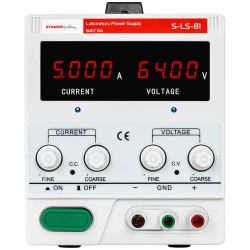 Laboratorian virtalähde S-LS-81 0–64 V 0–5 A DC 320 W