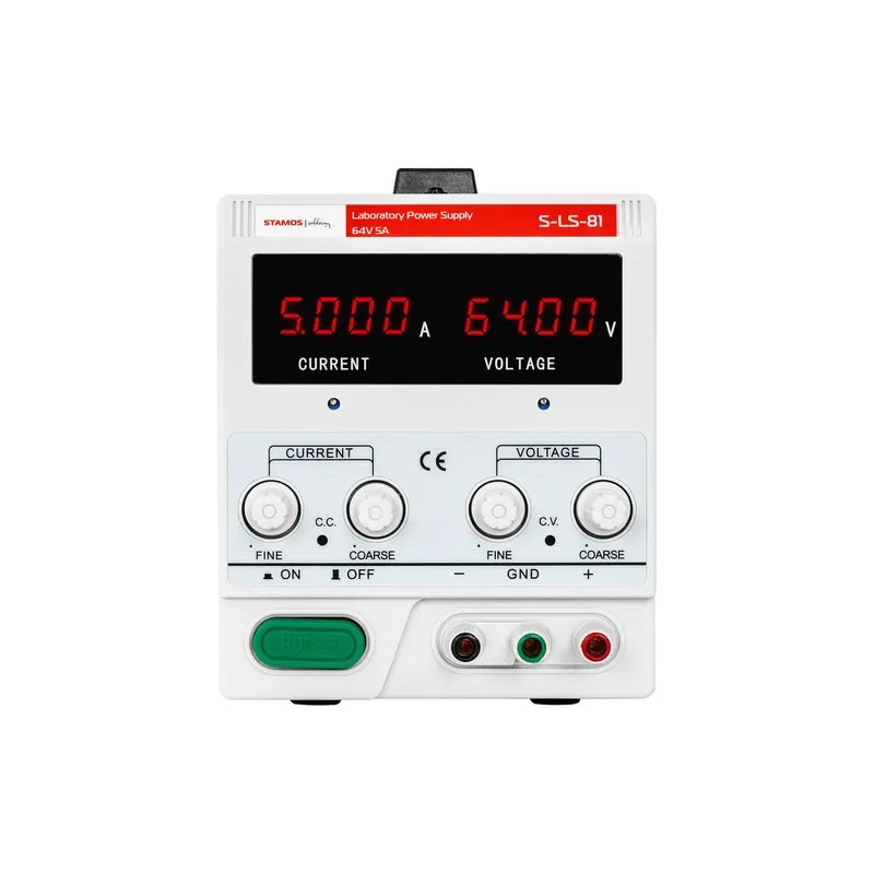 Laboratorian virtalähde S-LS-81 0–64 V 0–5 A DC 320 W