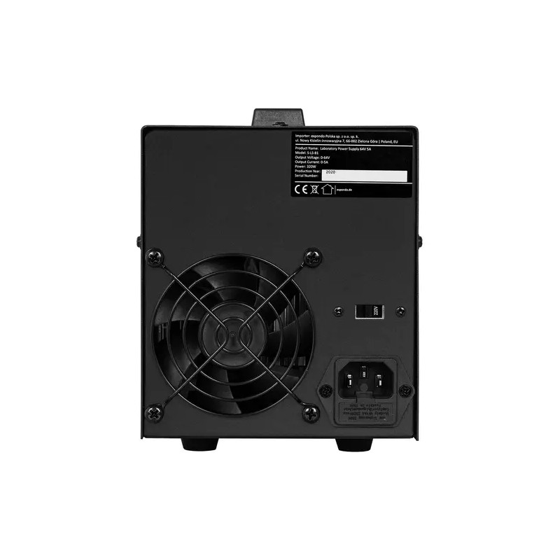 Laboratorian virtalähde S-LS-81 0–64 V 0–5 A DC 320 W