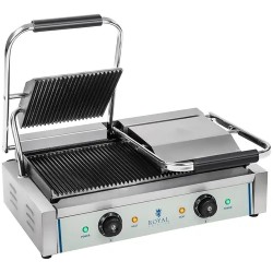 Royal Catering RCKG 3600 G Kontaktgrilli 2 x 1800 W