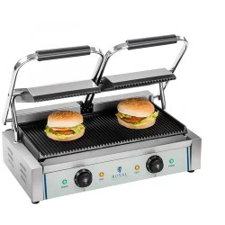 Royal Catering RCKG-3600-G Kontaktgrilli 2 x 1800 W