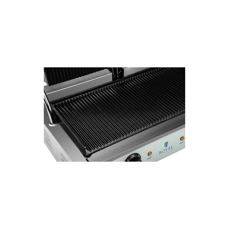 Royal Catering RCKG-3600-G Kontaktgrilli 2 x 1800 W