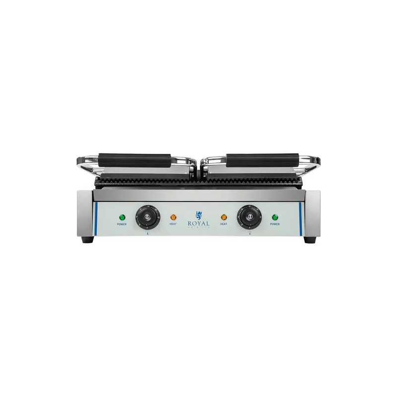 Royal Catering RCKG-3600-G Kontaktgrilli 2 x 1800 W