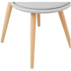 Royal Catering tuolit, 2 kpl, harmaa, kantavuus 150 kg