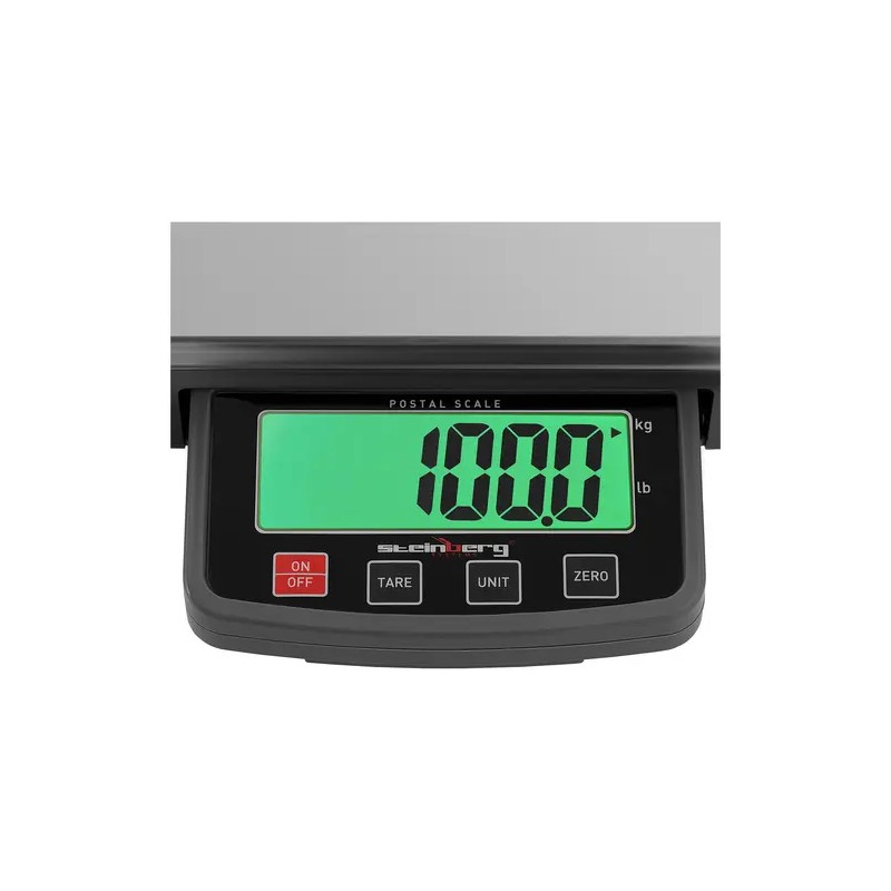 Steinberg Systems digitaalinen paketivaaka SBS-PT-100SK, 100 kg, 35,5 x 40,5 cm
