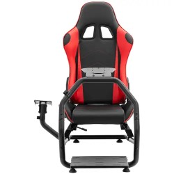 Gaming-ajotuoli teräsrunkoineen säädettävä