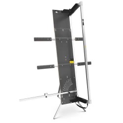 MSW Styrox leikkuri 200 W 1300 mm 350 mm jalustalla