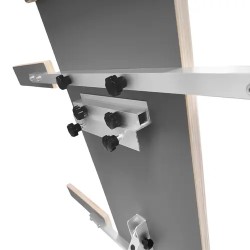 MSW Styrox-leikkuri 200 W 1300 mm / 350 mm jalustalla
