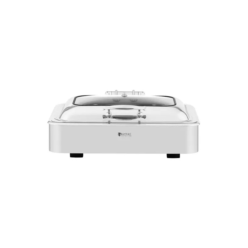 Royal Catering Chafing Dish lämpöastia GN 1/1 8,5 l lasikannella