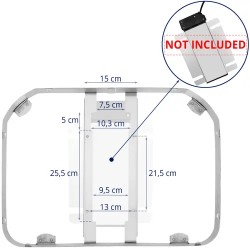 Royal Catering Chafing Dish lämpöastia GN 1/1 8,5 l lasikannella