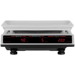 Kontrollivaaka SBS-PW-402EP 40 kg / 2 g 33,7 x 23,1 cm 6 LED
