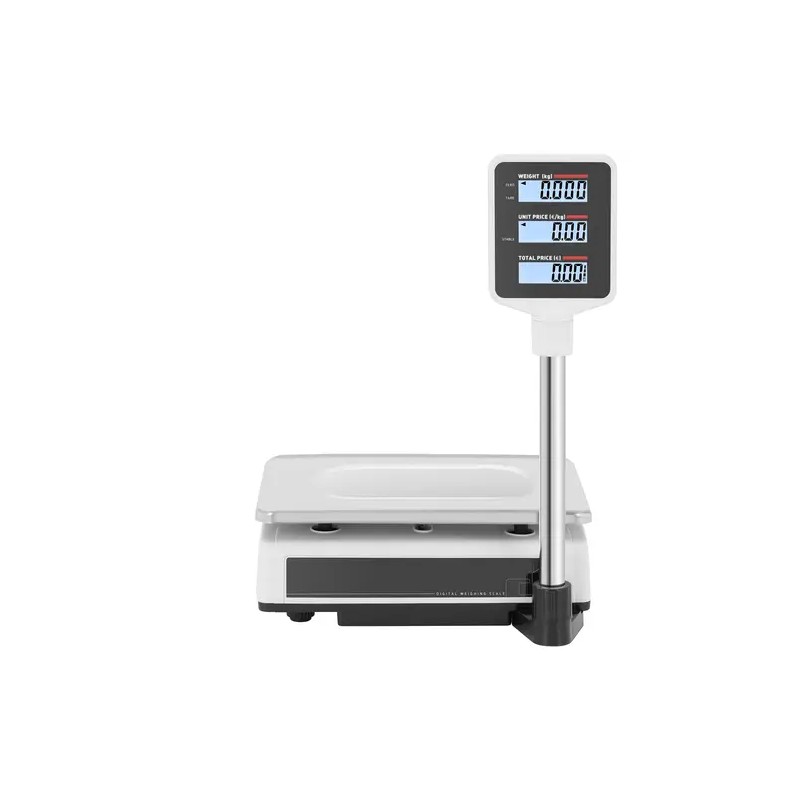 Kontrollivaaka SBS-PW-61C, 6 kg / 1 g, 31 x 21 cm, LCD-näyttö