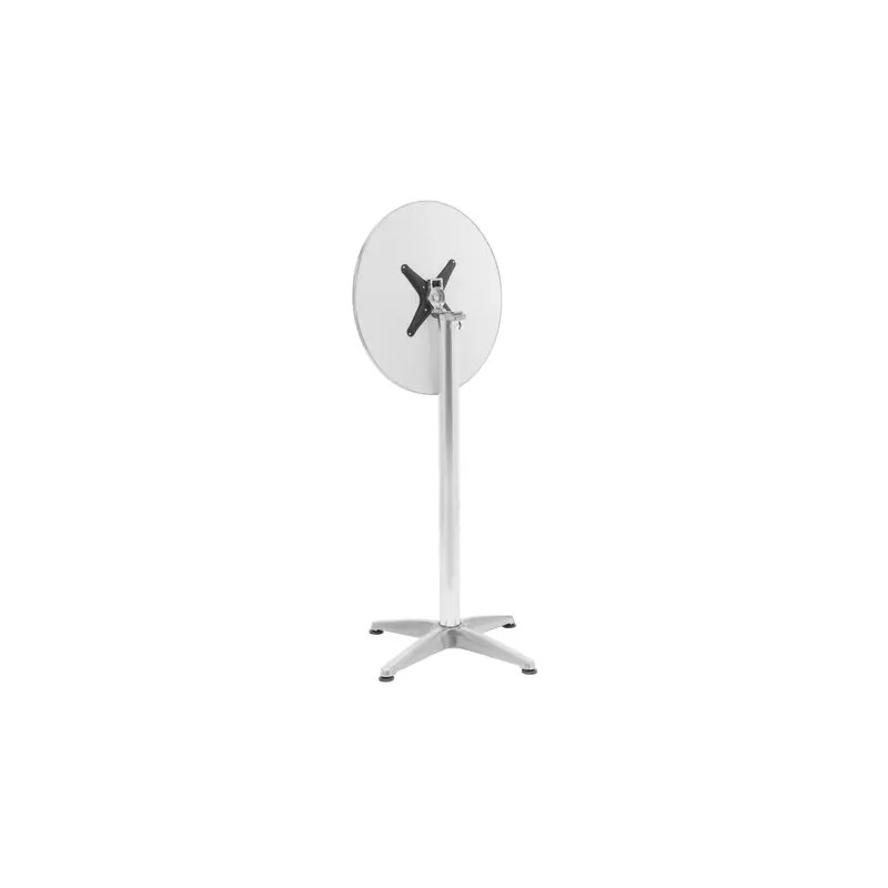Royal Catering ECO -seisomapöytä 2 kpl, Ø 60 cm, säädettävä korkeus 75-115 cm, taittuva