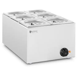 Royal Catering Bain Marie 640 W 6 x GN 1 6 18 l