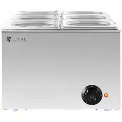 Royal Catering Bain Marie - 640 W - 6 x GN 1/6 - 18 l