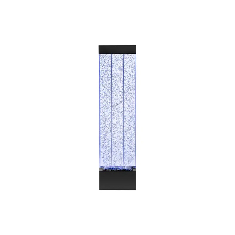 LED-vesiseinä 39 x 151,5 x 26 cm RGB-valaistuksella