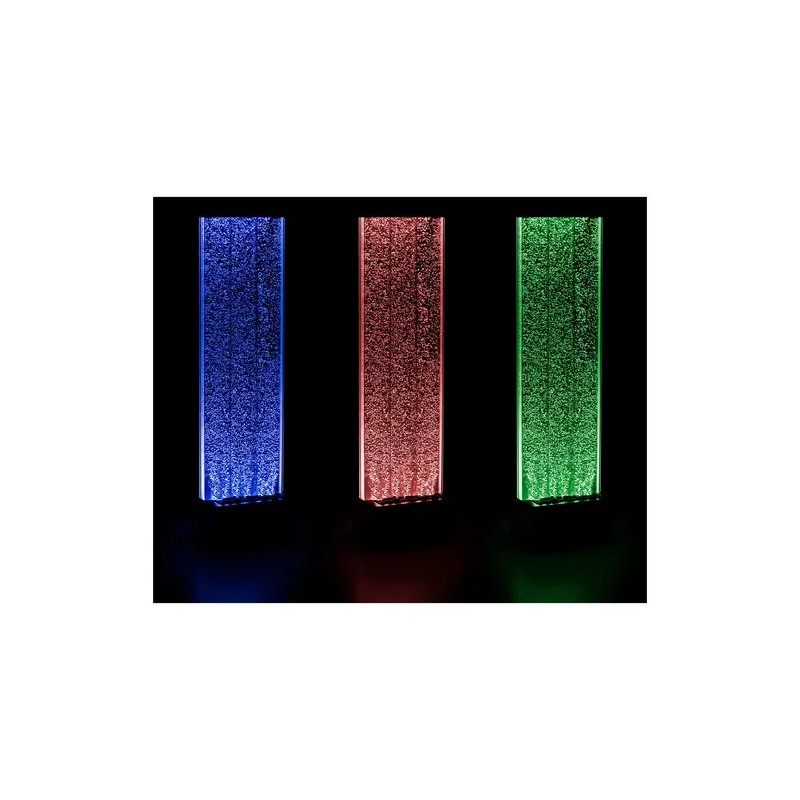 LED-vesiseinä 39 x 151,5 x 26 cm RGB-valaistuksella