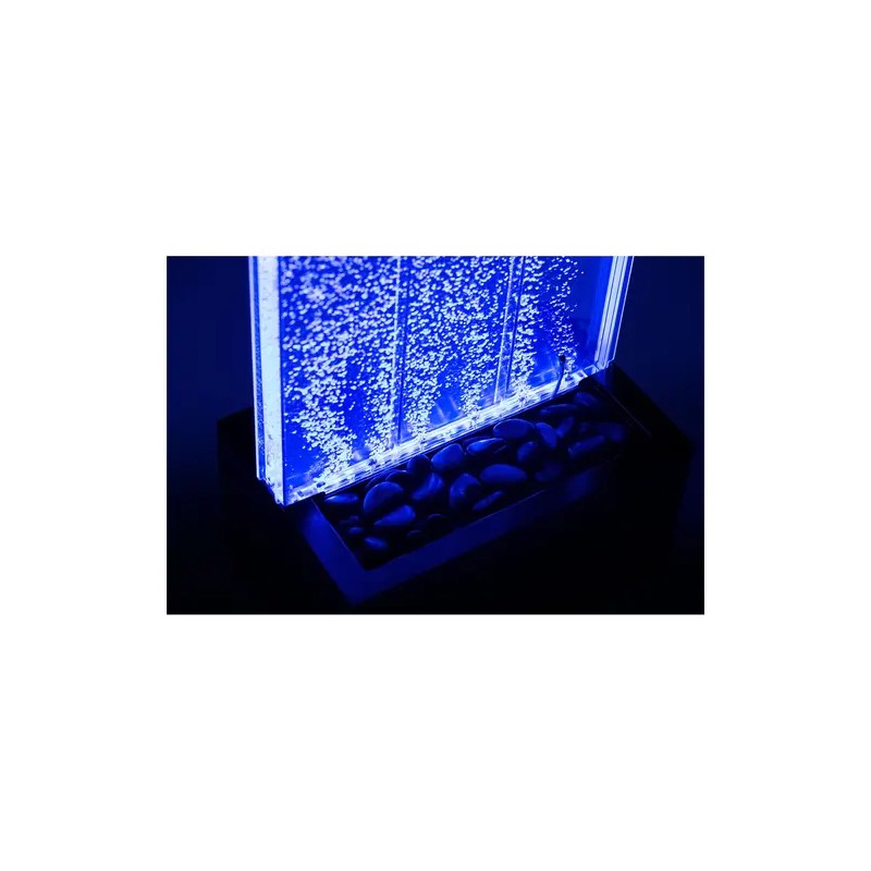 LED-vesiseinä 39 x 151,5 x 26 cm RGB-valaistuksella
