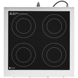 Royal Catering induktioliesi 6000 W 4 keittoaluetta 26 cm