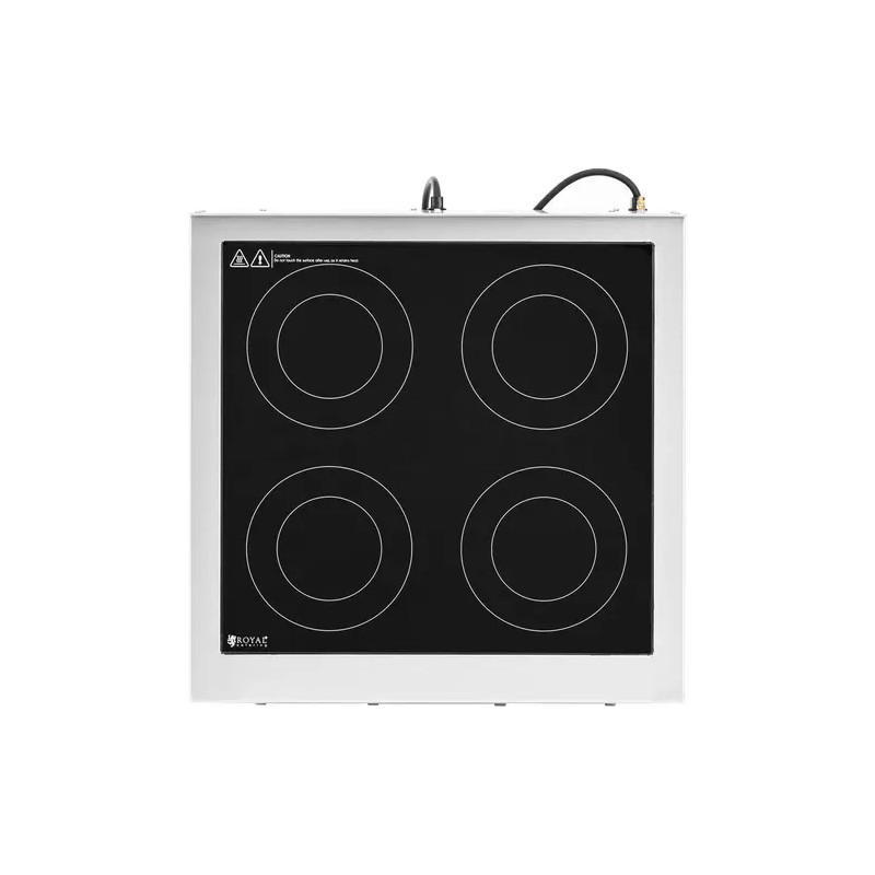 Royal Catering induktioliesi 6000 W 4 keittoaluetta 26 cm