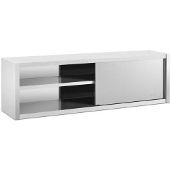 Royal Catering RCSSWC 200X45 S ruostumattomasta teräksestä valmistettu seinäkaappi 200 x 45 cm