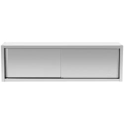 Royal Catering RCSSWC-200X45-S ruostumattomasta teräksestä valmistettu seinäkaappi 200 x 45 cm