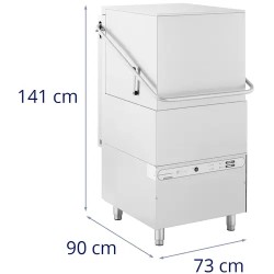 Royal Catering RCDW-01 kupukone 8600 W, 30 pesua/h