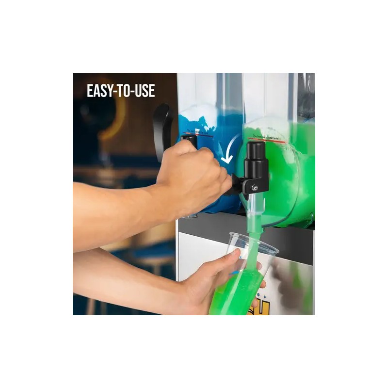 Royal Catering Slush-jääkone 2 x 12 l