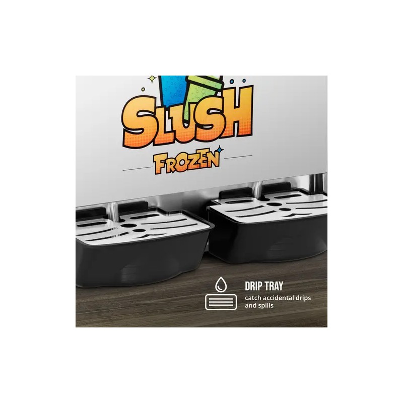 Royal Catering Slush-jääkone 2 x 12 l