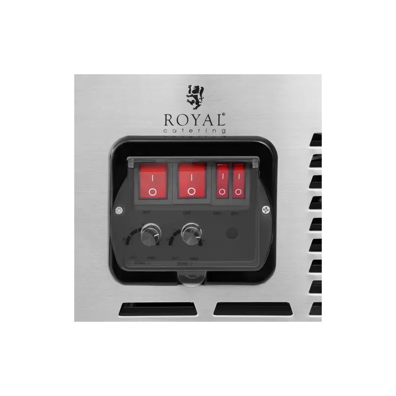 Royal Catering Slush-jääkone 2 x 12 l
