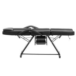 Physa Imola Black kosmetiikkasänky 180 x 58 x 68 cm, musta