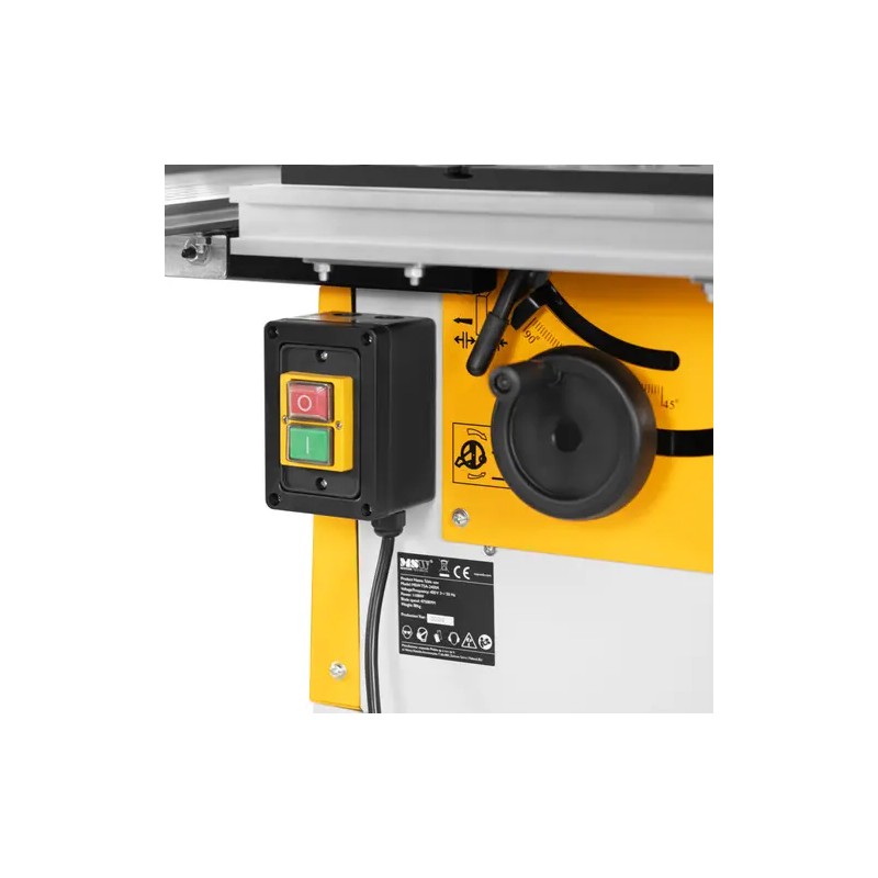 Pöytäsaha MSW-TSA-2400A 1100 W 400 V 200 mm terä